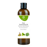 Natuur hair darkening oil - Mustard, amla and henna 200 ml
